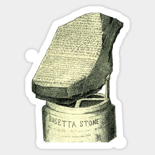 Rosetta Stone Sticker